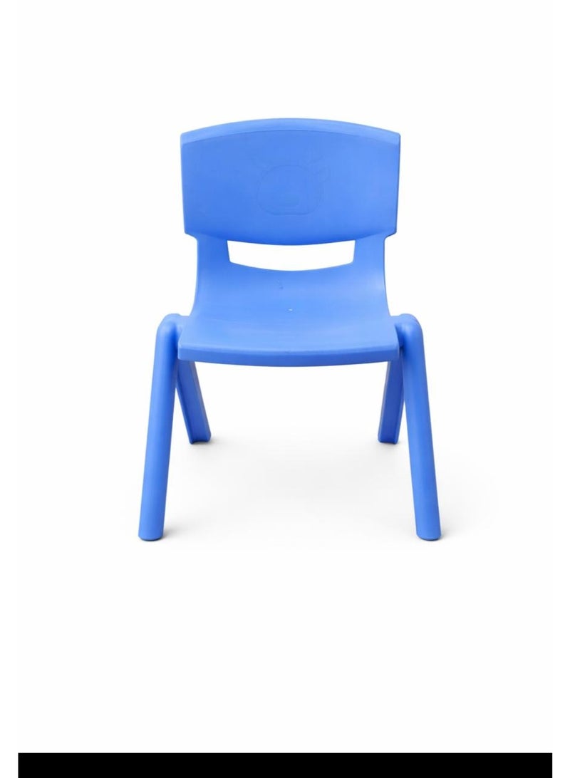 Esqube Baby Chair Kids Plastic School Study Chair Blue Color
